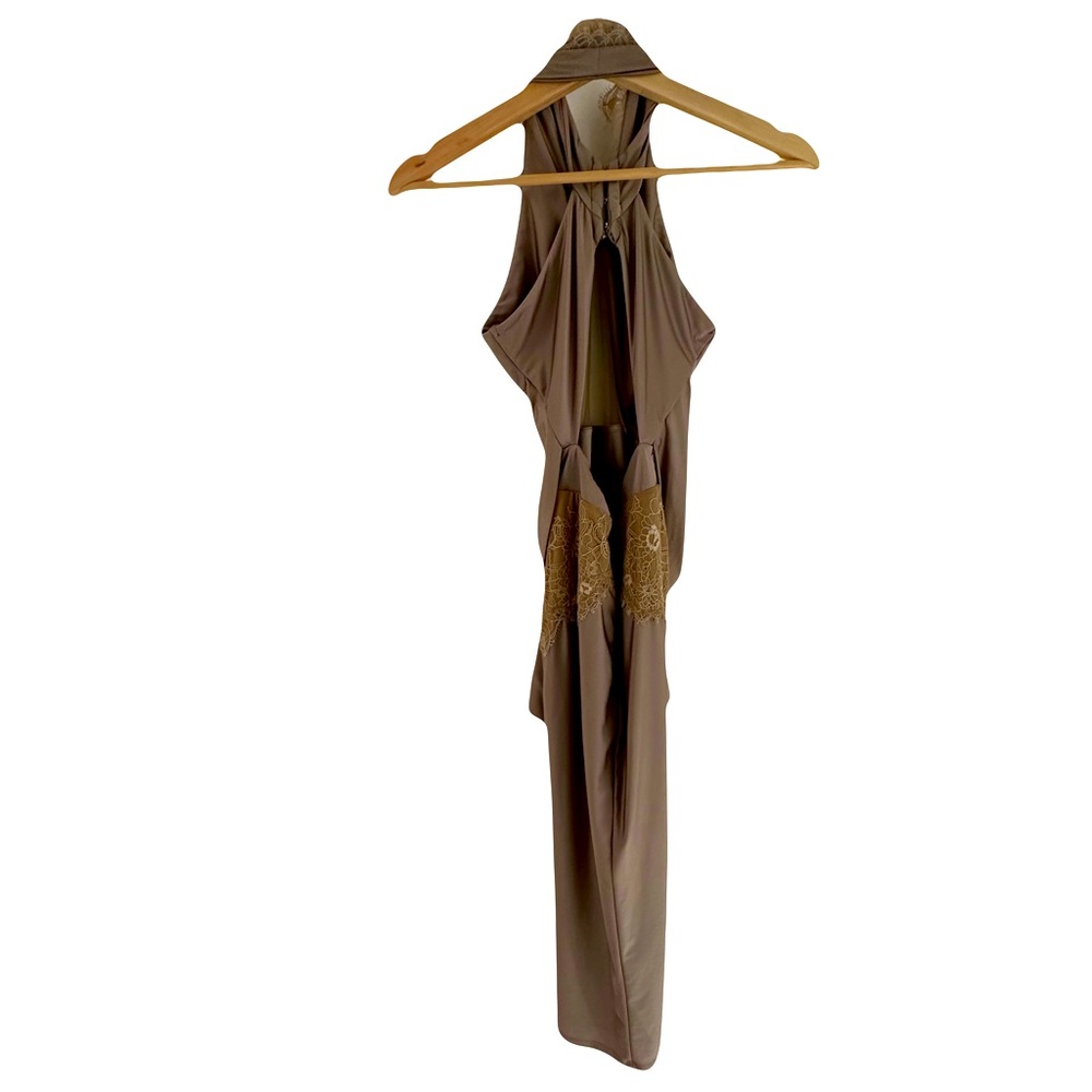 Michel Costello X Revolve Philip Midi in Taupe XS - Picture 4 of 11